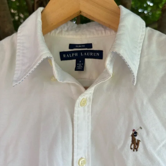 Ralph Lauren cotton stretch oxford - Picture 3 of 3